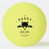 Daddy bear pingpongbal (Voorkant)