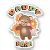 Daddy bear sticker (Voorkant)