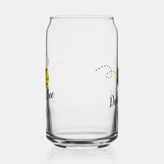 Daddy Bee Blikvorm Glas (Links)