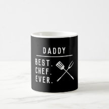 Daddy Beste Chef Ooit Zwart & Wit BBQ Utensils