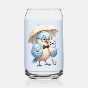 Daddy Bird Glas Drinkset Cadeau