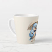 Daddy Bird Latte Mok Vaderdag Cadeau (Linkerhoek)