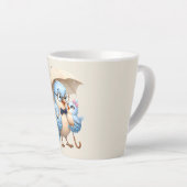 Daddy Bird Latte Mok Vaderdag Cadeau (Rechterhoek)