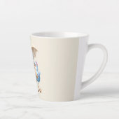 Daddy Bird Latte Mok Vaderdag Cadeau (Rechts)