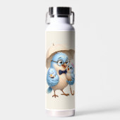 Daddy Bird Reis fles Familie Cadeau (Voorkant)