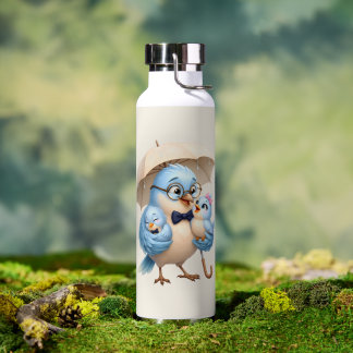 Daddy Bird Reis fles Familie Cadeau