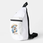 Daddy Bird Sling Pack Familie Cadeau Bag (Rechterhoek)