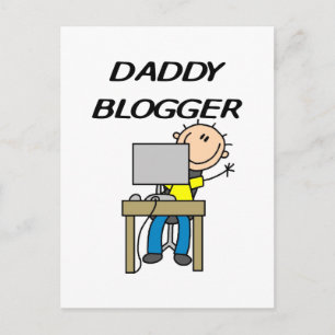 Daddy Blogger T-shirts en cadeaus Briefkaart