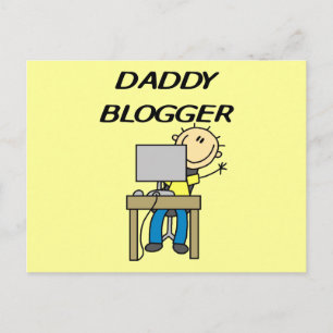 Daddy Blogger T-shirts en cadeaus Briefkaart