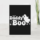 Daddy Boo Funny Ghost Halloween Family Matching  Kaart (Voorkant)