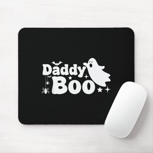 Daddy Boo Funny Ghost Halloween Family Matching  Muismat (Met muis)