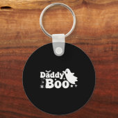 Daddy Boo Funny Ghost Halloween Family Matching  Sleutelhanger (Voorkant)