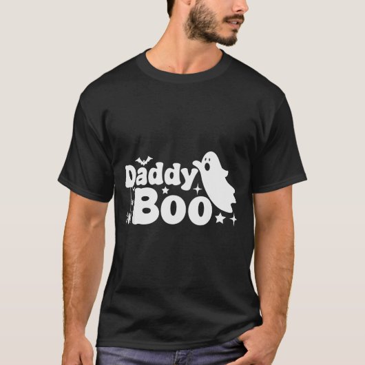 Daddy Boo Funny Ghost Halloween Family Matching  T-shirt (Voorkant)