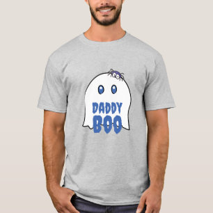 Daddy Boo Grappige Halloween Ghost Spider Familie T-shirt
