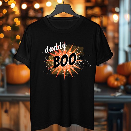 Daddy Boo | Oranje Halloween T-shirt