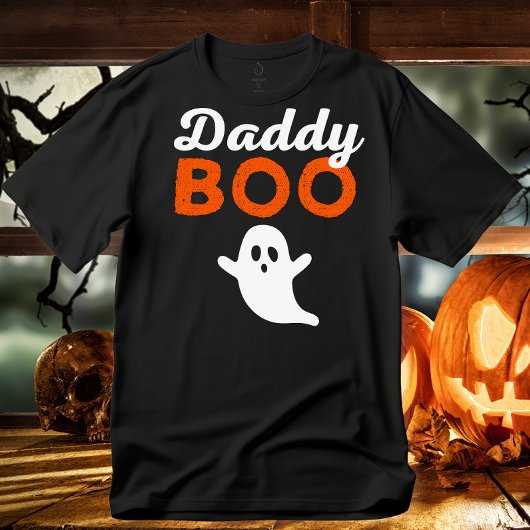 Daddy Boo Sinaasappel Schattigee Halloween Familie T-shirt