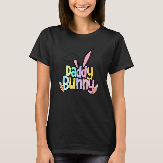 Daddy Bunny Easter Day One Hoppy Daddy Easter T-shirt (Voorkant)