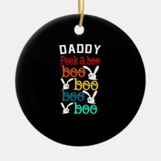 Daddy Bunny Game voor Men_s Nieuwigheid Keramisch Ornament