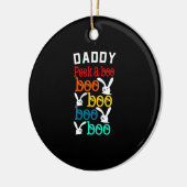 Daddy Bunny Game voor Men_s Nieuwigheid Keramisch Ornament (Links)