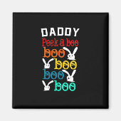 Daddy Bunny Game voor Men_s Nieuwigheid Magneet (Voorkant)