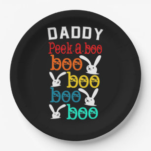 Daddy Bunny Game voor Men_s Nieuwigheid Papieren Bordje