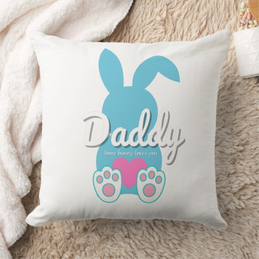 Daddy Bunny Sierkussen - Paascadeau voor papa (Deken)