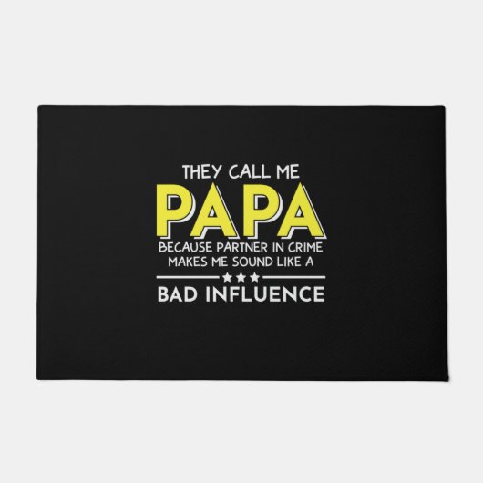 Daddy-cadeau Ze noemen me Papas Deurmat (Voorkant)