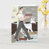 Daddy Cake verjaardagskaart Kaart (Gele Bloem)