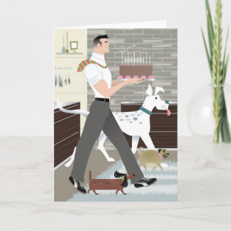 Daddy Cake verjaardagskaart Kaart