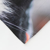 Daddy cat since Photo cute cat Fleece Deken (Hoek)