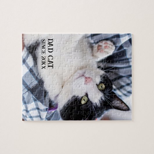 Daddy cat since Photo cute cat Legpuzzel (Horizontaal)