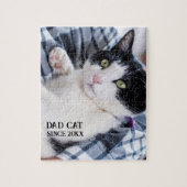 Daddy cat since Photo cute cat Legpuzzel (Verticaal)