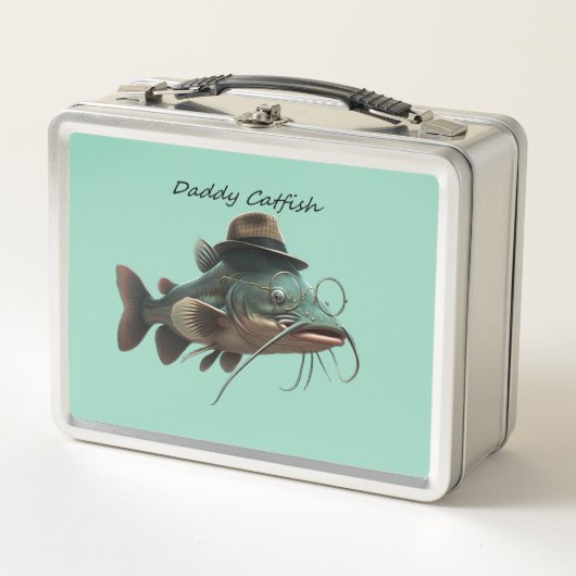 Daddy Catfish metalen lunchbox (Voorkant)