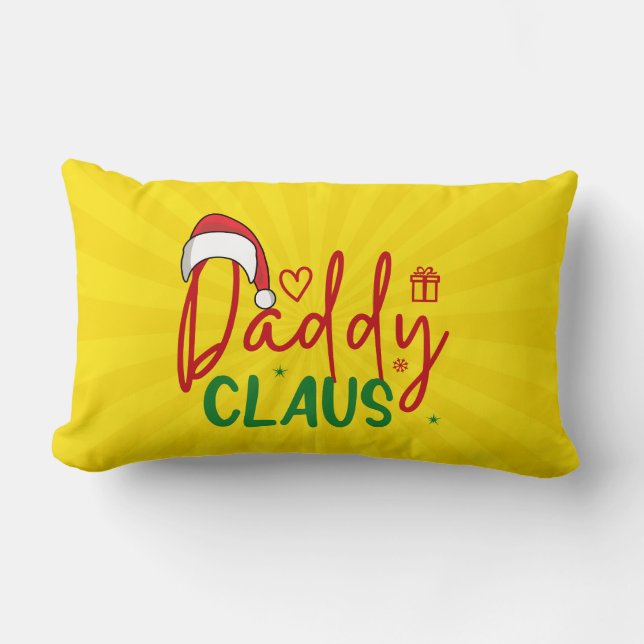 Daddy Claus Christmas Design-60094 Kussen (Voorkant)