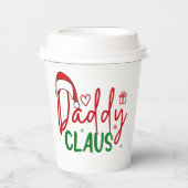 Daddy Claus Christmas Design-60094 Papieren Bekers (Voorkant)