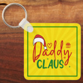 Daddy Claus Christmas Design-60094 Sleutelhanger (Voorkant)