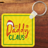 Daddy Claus Christmas Design-60094 Sleutelhanger (Achterkant)