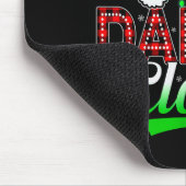 Daddy Claus Christmas Lights Matching Family Xmas  Muismat (Hoek)