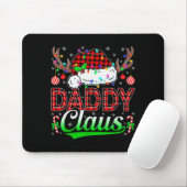 Daddy Claus Christmas Lights Matching Family Xmas  Muismat (Met muis)