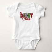 Daddy Claus Plaid Pattern-60095 Romper (Voorkant)