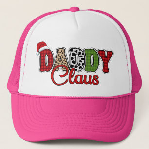 Daddy Claus Plaid Pattern-60095 Trucker Pet