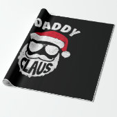 Daddy Claus Sinterklaas Grappige Kerstmis Matching Cadeaupapier (Uitgerold)