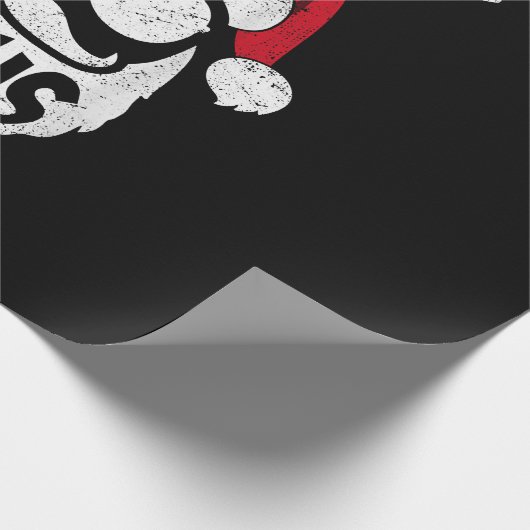 Daddy Claus Sinterklaas Grappige Kerstmis Matching Cadeaupapier (Hoek)