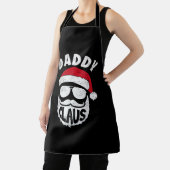 Daddy Claus Sinterklaas Grappige Kerstmis Matching Schort (Insitu)