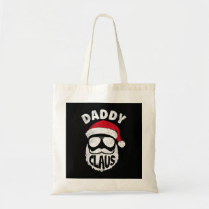 Daddy Claus Sinterklaas Grappige Kerstmis Matching Tote Bag