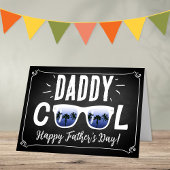Daddy Cool Trendy Zonnebril Happy Vaderdag Kaart