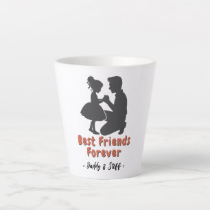 Daddy-Daughter Beste Vriend Voor Altijd - Custom N Latte Mok