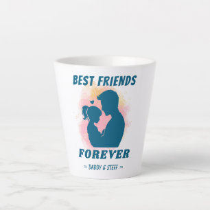 Daddy-Daughter Beste Vriend Voor Altijd - Custom N Latte Mok