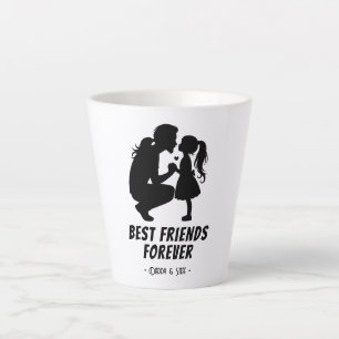 Daddy-Daughter Beste Vriend Voor Altijd - Custom N Latte Mok