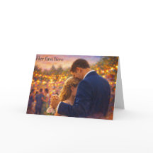 Daddy Daughter Dance" First Hero" Greeting Card 